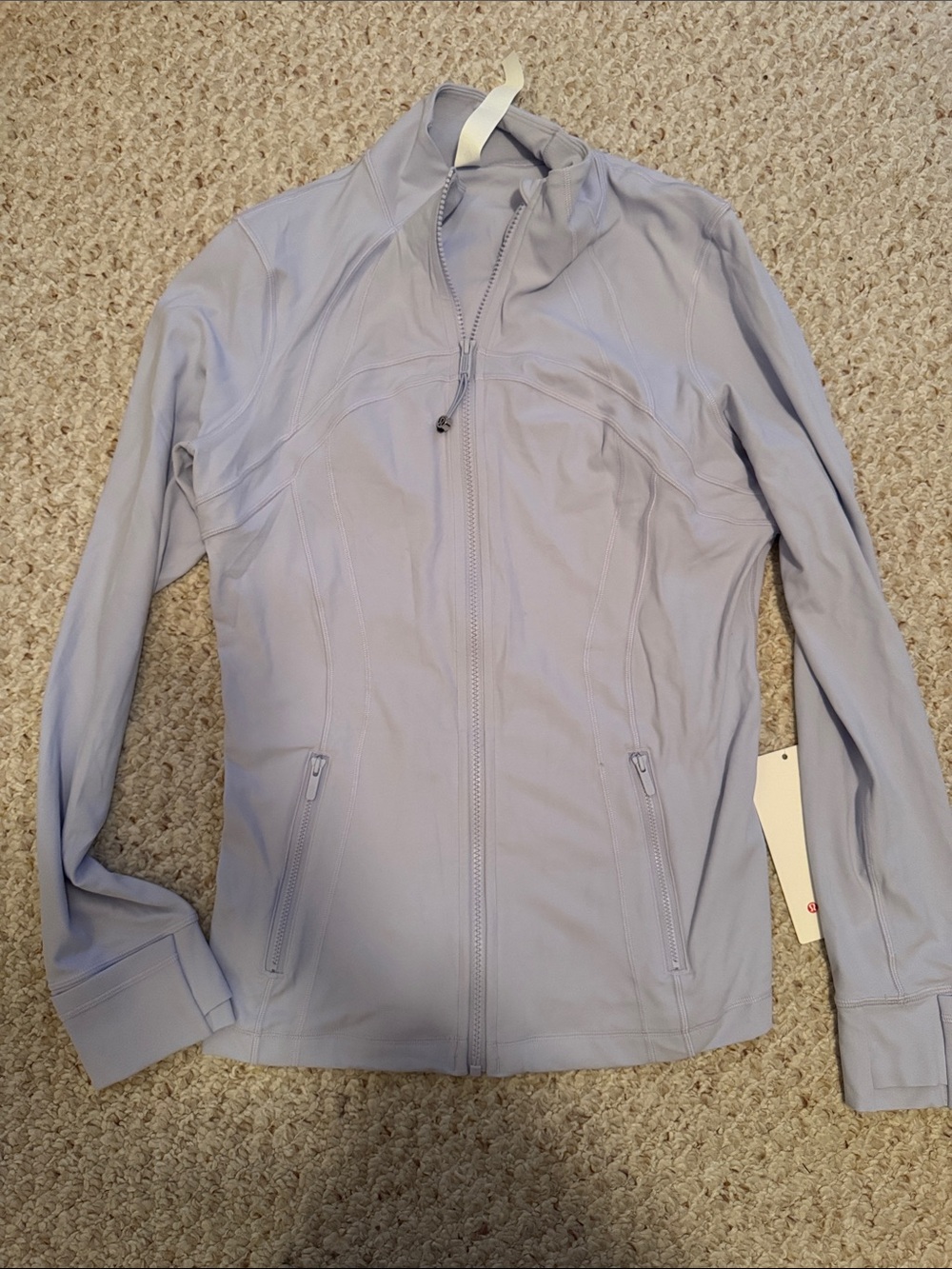 NWT lululemon athletica Define Jacket “Nulu” - Serene Blue - 14